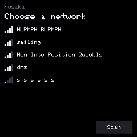 Wifi setup