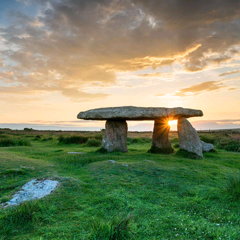 Gallery app: Lanyon Quoit dolmen at sunset